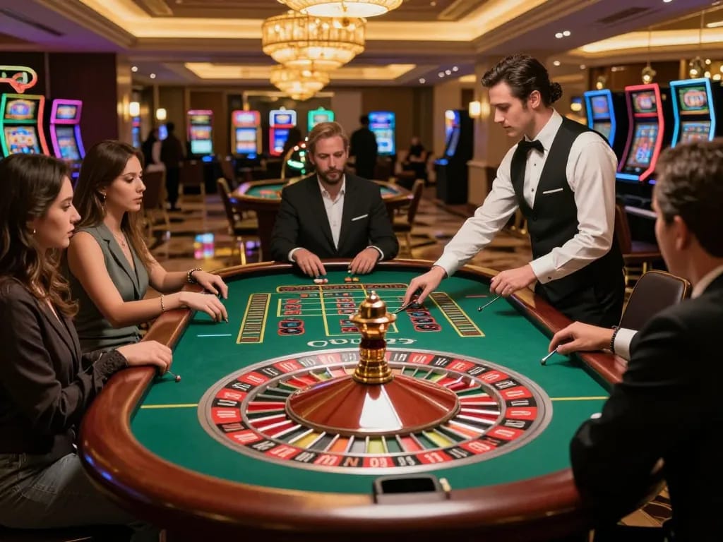 Experience the excitement of roulette at sunwingo with a vibrant casino atmosphere
