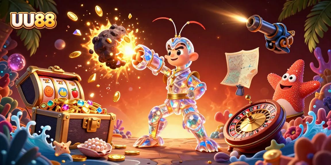 Experience thrilling gameplay at UU88 with a galactic samurai and explosive treasures.