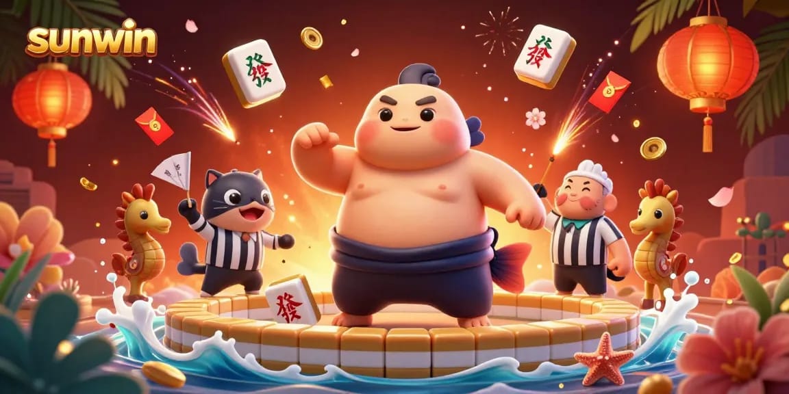 Engage with the sunwin casino scene featuring vibrant characters and immersive gambling elements.