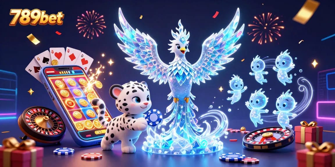 Experience the dynamic world of 789bet with vibrant gaming elements and captivating characters.