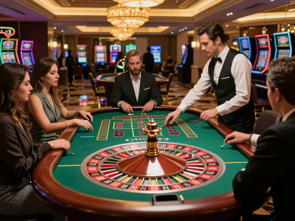 Experience the excitement of roulette at sunwingo with a vibrant casino atmosphere