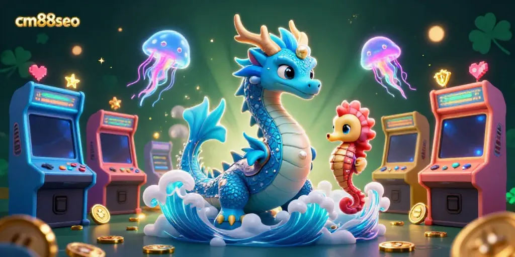 Engage with cm88seo's captivating casino adventure featuring vibrant characters and gaming elements.