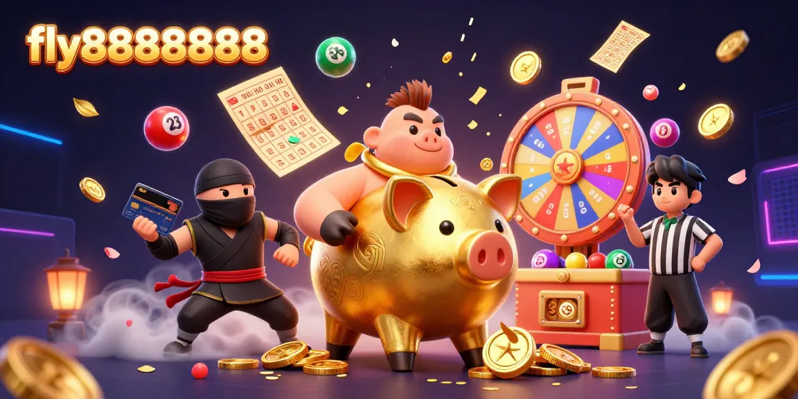 Engage with thrilling gambling action at fly88888888 while winning prizes from exciting digital lottery elements